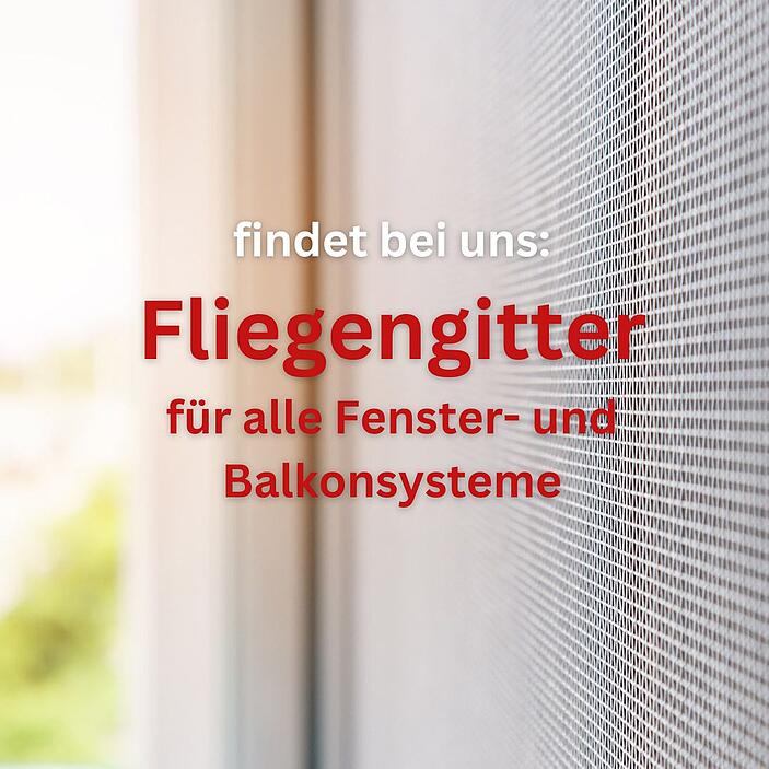 Fliegengitter von Knoll passen zu allen Fenster- und Balkonsystemen Fliegengitter von Knoll passen zu allen Fenster- und Balkonsystemen