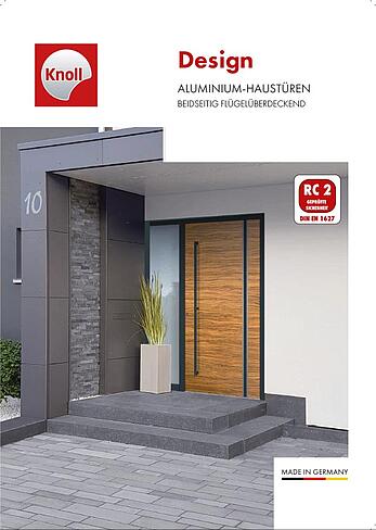 Bild Design Aluminium Haustüren bei Knoll für Frankfurt