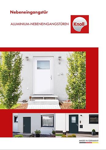 Bild: Aktionsprospekt Nebeneingangstüren bei Knoll für Frankfurt